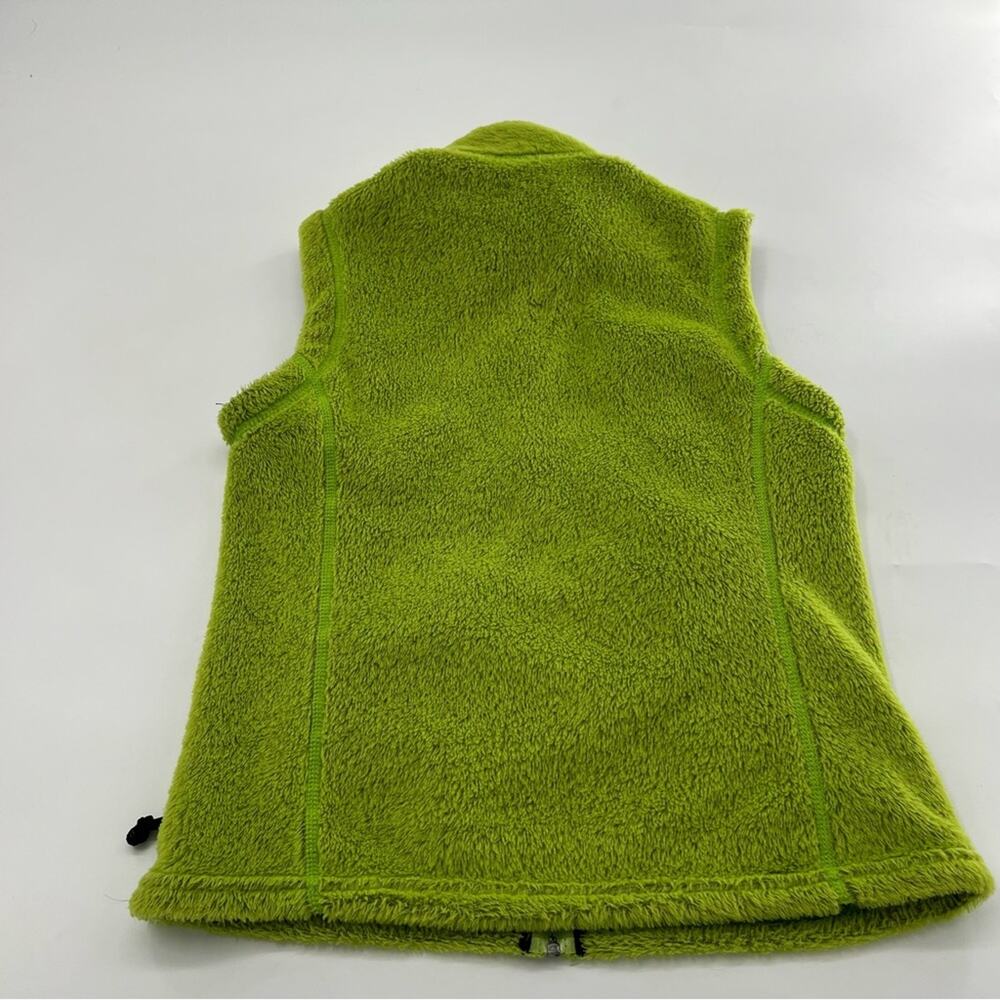Patagonia Lime Green Fleece Vest - Picture 3 of 7